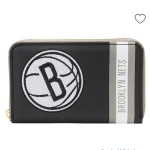 Loungefly NBA Brooklyn Nets Wallet NWT